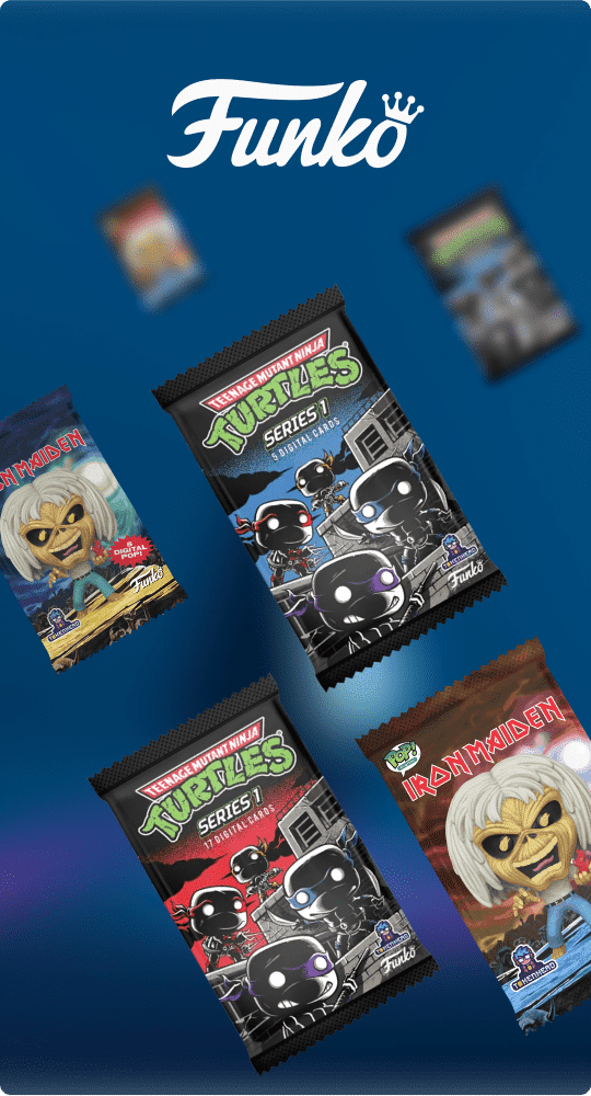 An image of the FUNKO card packs